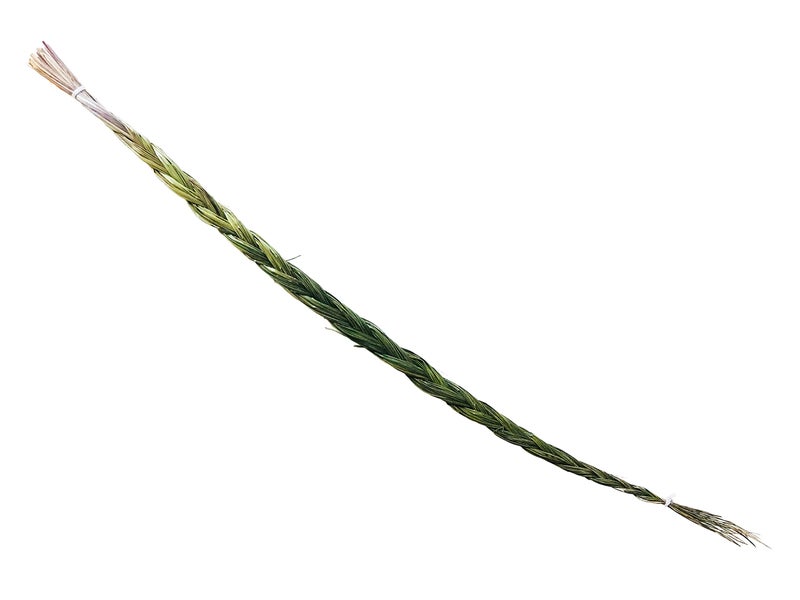 Alternative Imagination Sweetgrass Braid - Natural Incense - 18 to 23 Inches Long - Image 2